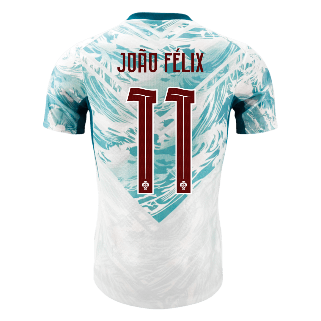 JOÃO FÉLIX #11 Portugal Extérieur Maillot 2026 White&Green Joueur