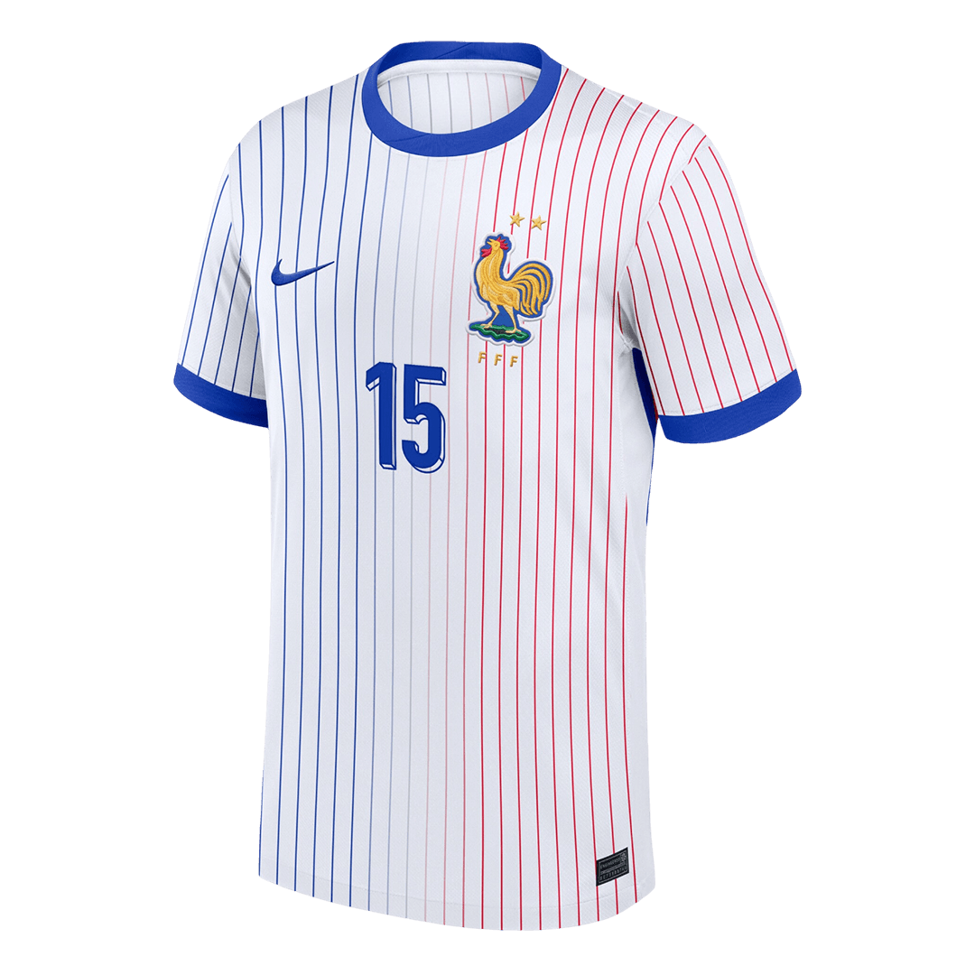 KONATE #15 France Extérieur Maillot 2024 Blanc