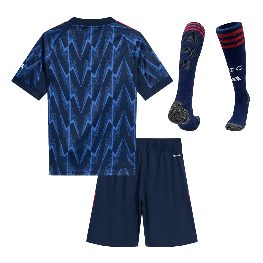 Arsenal Extérieur Maillot Kit 2025/26 Enfant Bleu