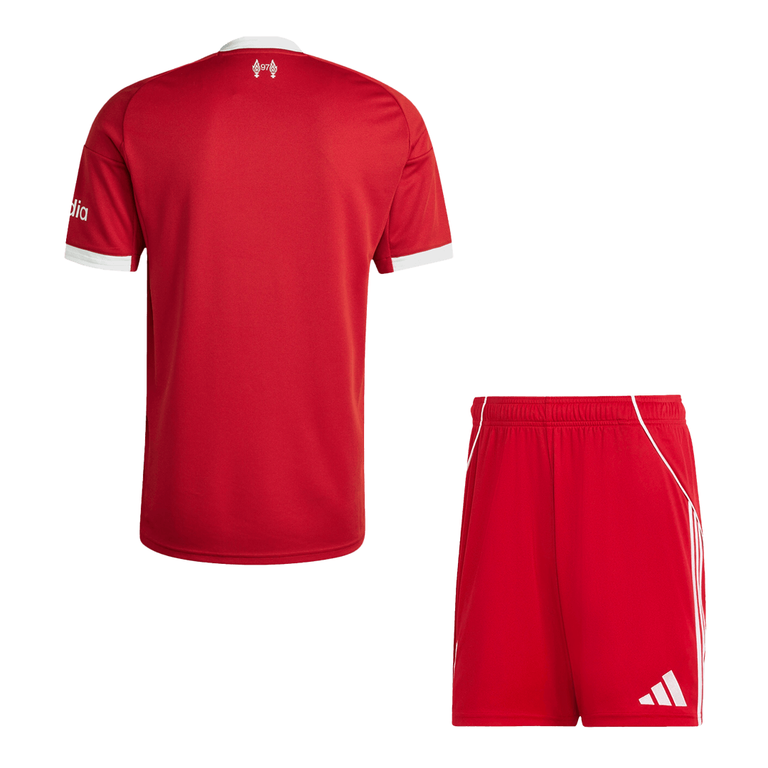 Liverpool Domicile Maillot Kit 2025/26 Rouge