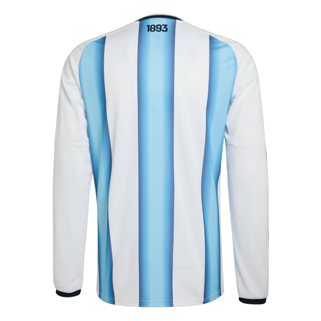 Argentine Domicile Maillot Manches Longues 2026 Blue&White