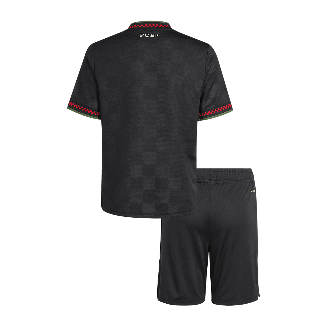 Bayern Munich Third Maillot Kit 2025/26 Enfant Noir