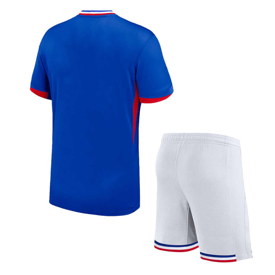 France Domicile Maillot Kit 2024 Bleu