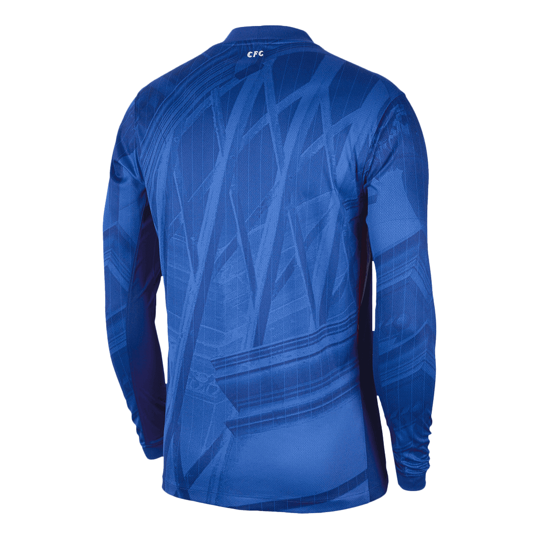 Chelsea Domicile Maillot Manches Longues 2025/26 Bleu