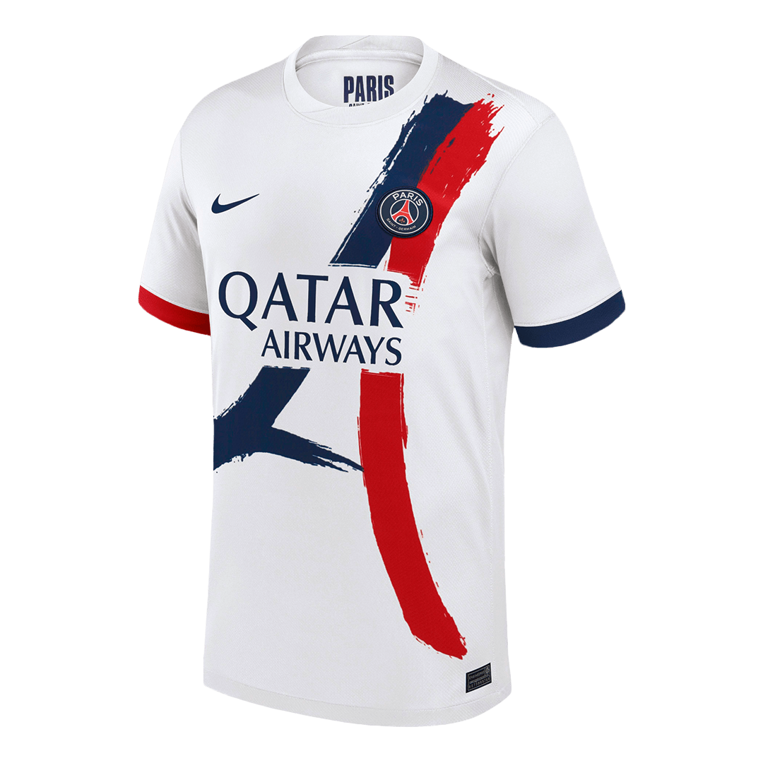 O.DEMBÉLÉ #10 Les Parisiens Extérieur Maillot 2024/25 Blanc - UCL