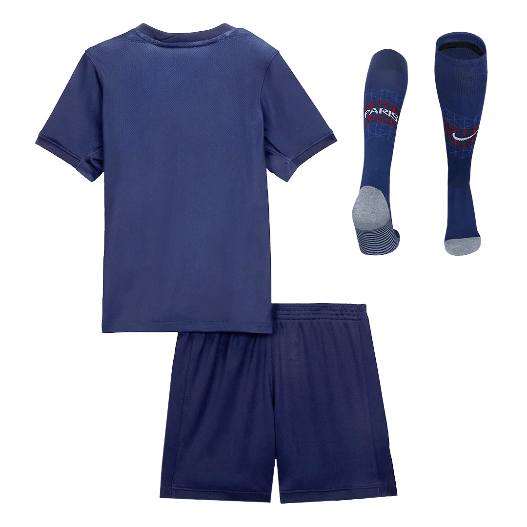 Les Parisiens Domicile Maillot Kit 2025/26 Enfant Bleu marine