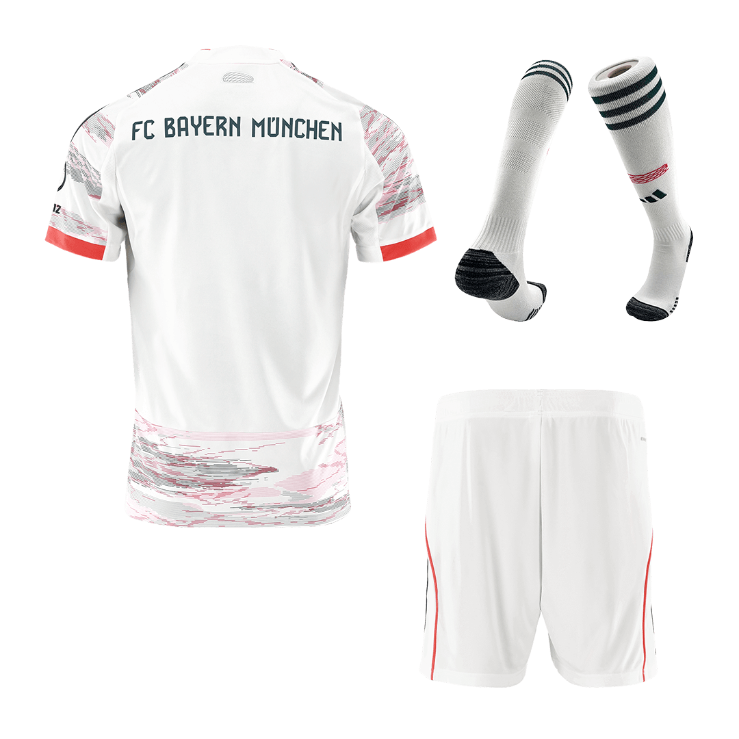 Bayern Munich Extérieur Maillot Kit 2025/26 Blanc