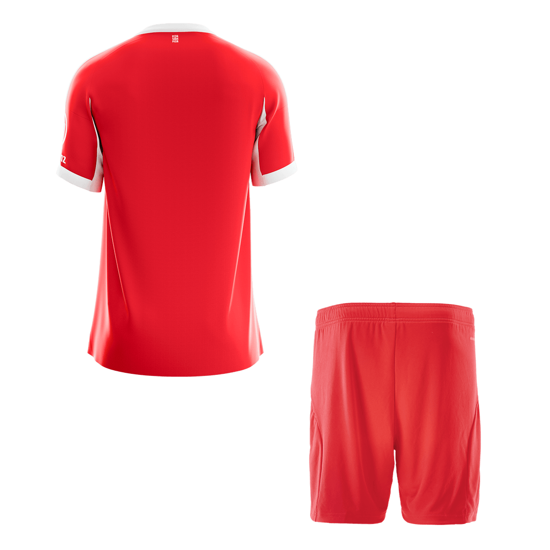 Men Bayern Munich Domicile Maillot Kit 2025/26 Rouge - Super