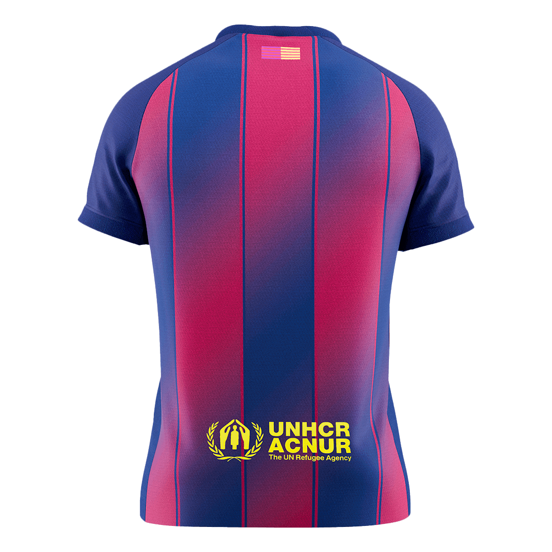 Barcelone Domicile Maillot 2025/26 Rouge&Bleu - Super