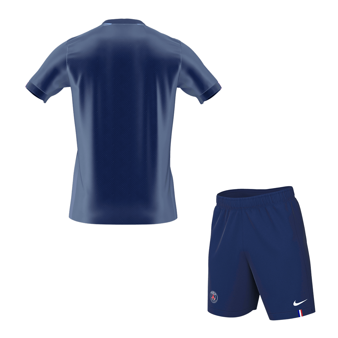 Men Les Parisiens Domicile Maillot Kit 2025/26 Bleu marine - Super