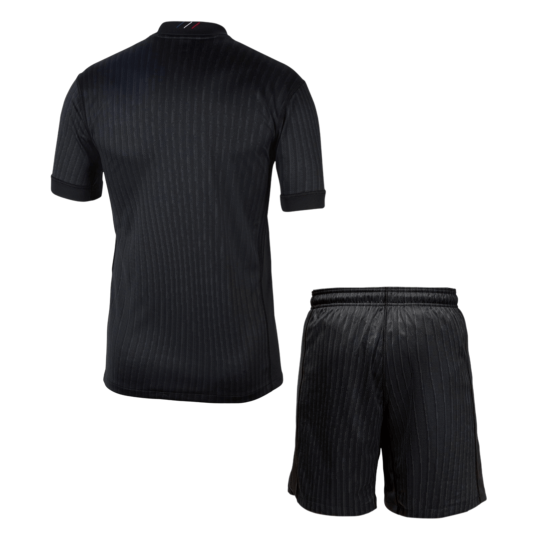 Les Parisiens Fourth Maillot Kit 2025/26 Noir
