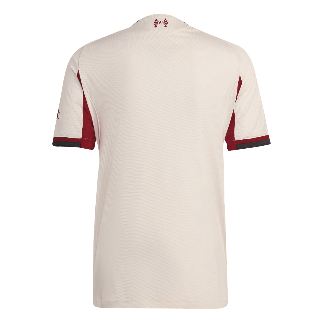 Liverpool Extérieur Maillot 2025/26 Blanc Joueur