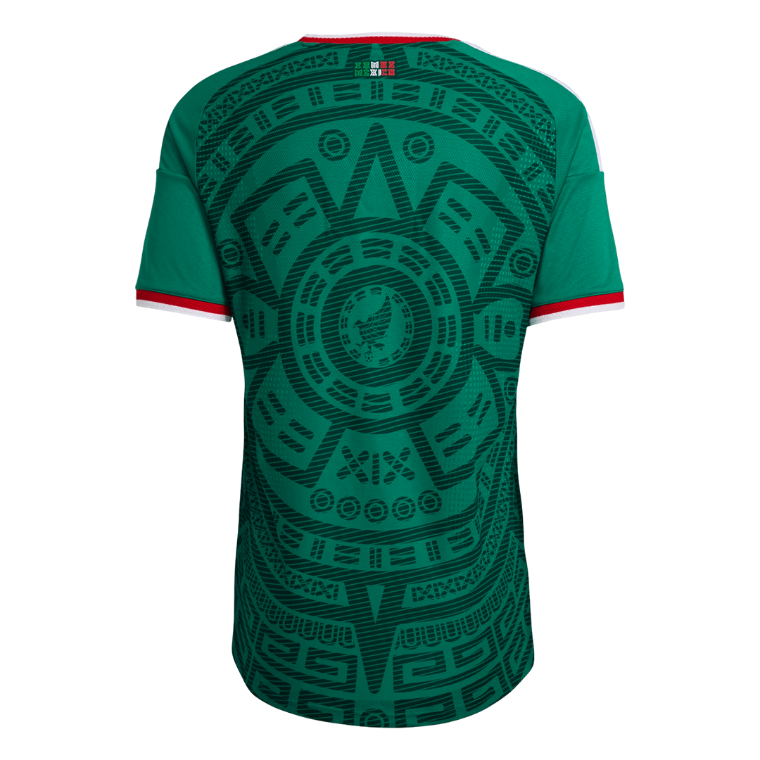 Mexique Domicile Maillot 2026 Vert Joueur