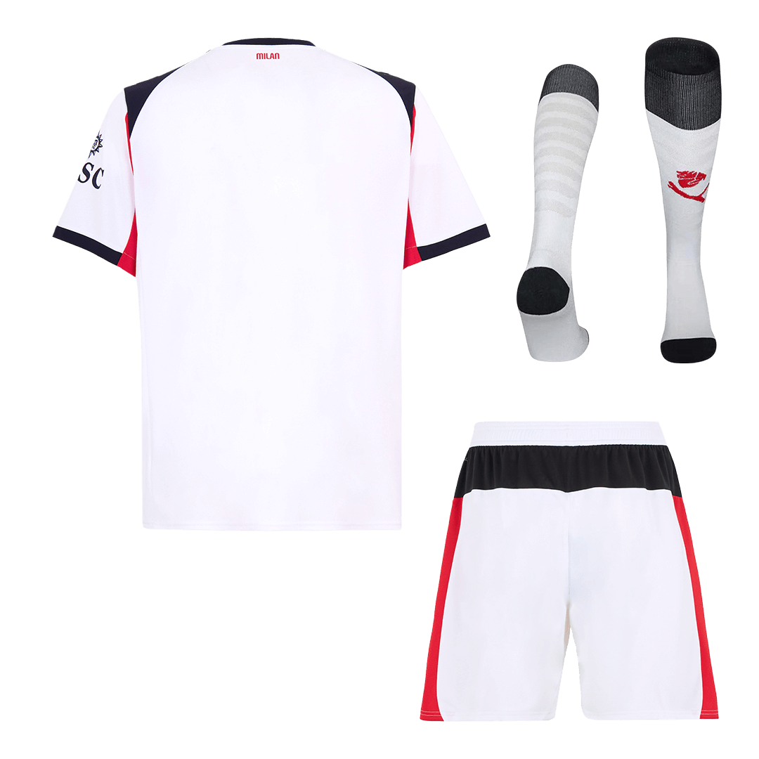 AC Milan Extérieur Maillot Kit 2025/26 Blanc