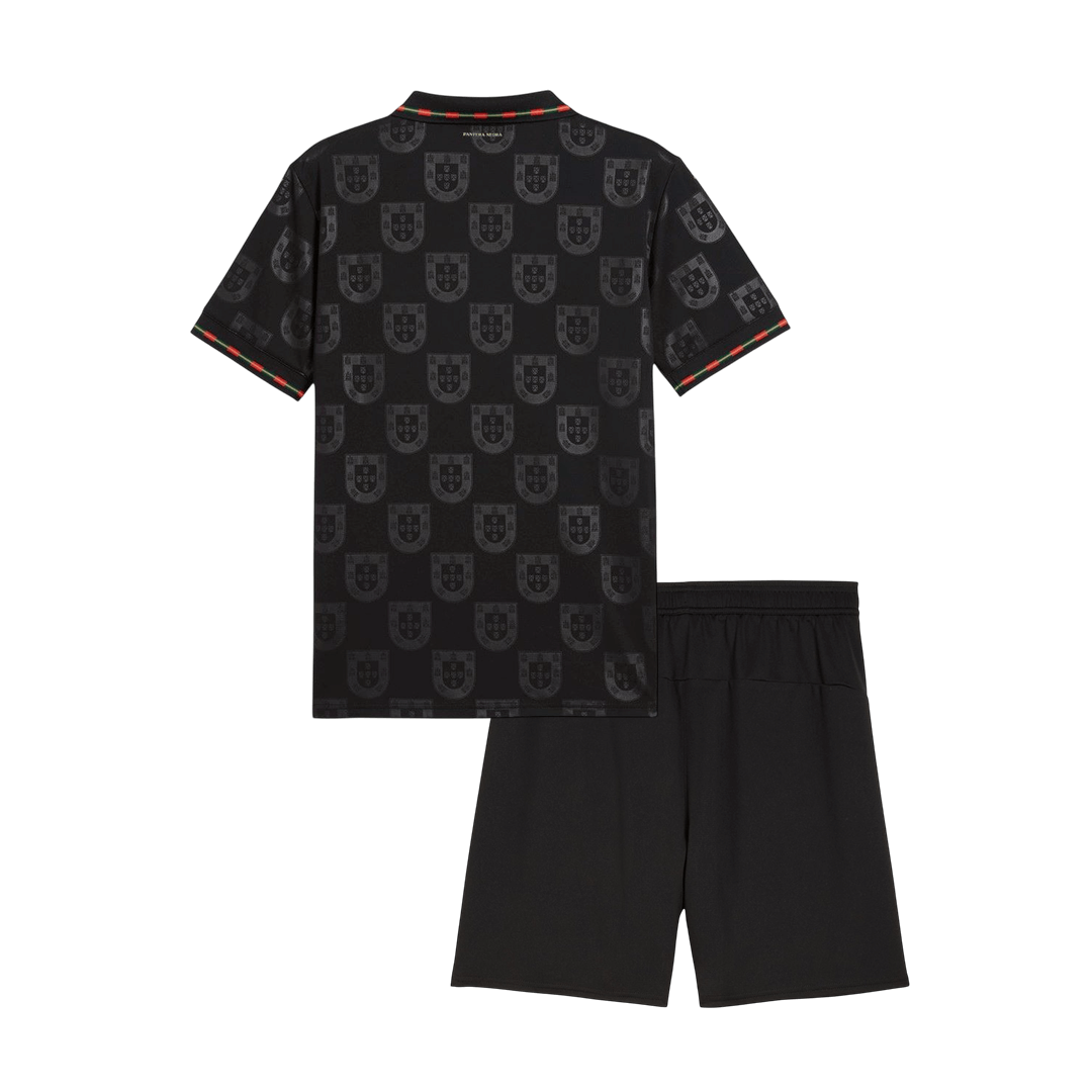 Portugal Maillot Kit 2026 Enfant Noir