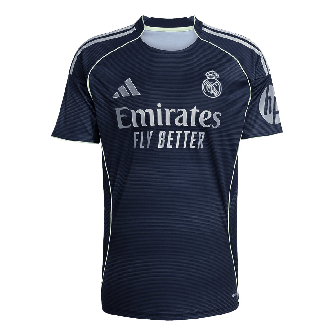 MBAPPÉ #9 Real Madrid Extérieur Maillot 2025/26 Bleu marine - Super