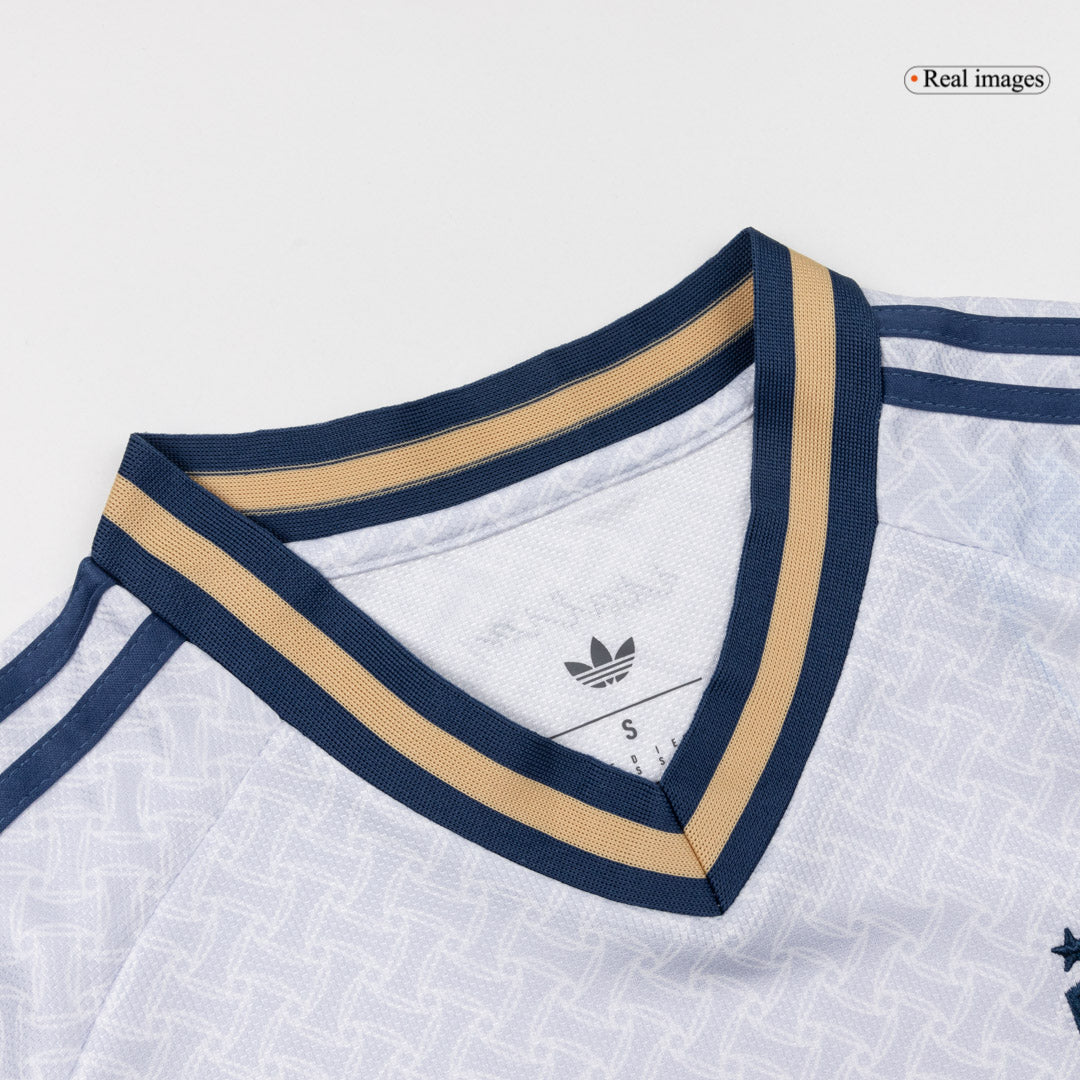 Italie Extérieur Maillot 2026 Blanc Grande Taille
