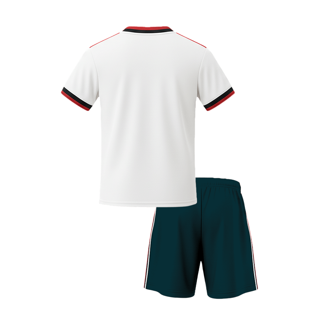 Mexique Extérieur Maillot Kit 2026 Enfant Blanc