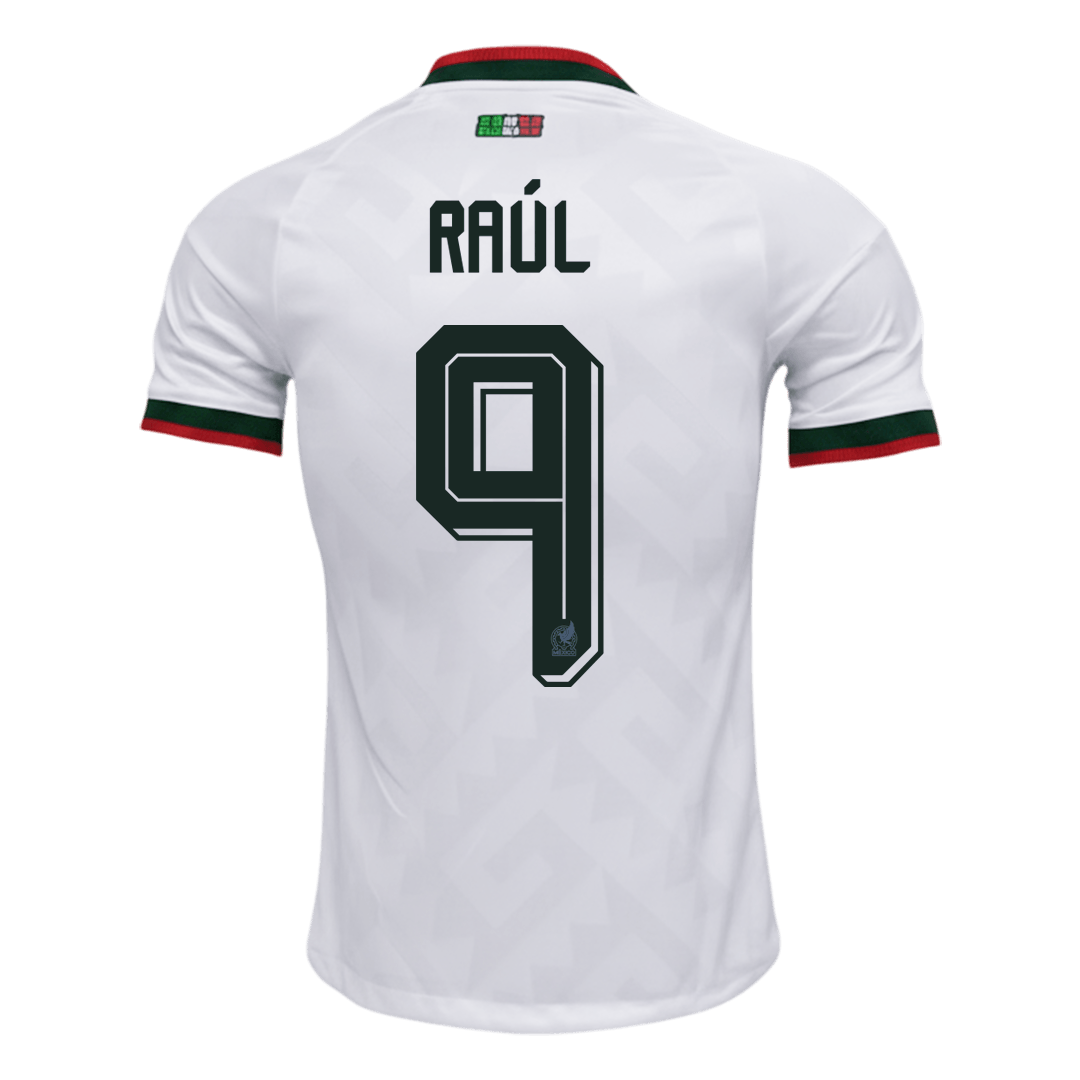 RAÚL #9 Mexique Extérieur Maillot 2026 Blanc Joueur