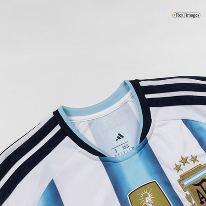 E. FERNÁNDEZ #24 Argentine Domicile Maillot 2026 Blue&White - Super