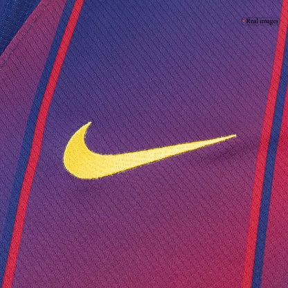 Men Barcelone Domicile Maillot Kit 2025/26 Rouge&Bleu - Super
