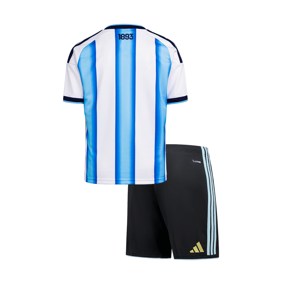 Argentine Domicile Maillot Kit 2026 Enfant Blue&White