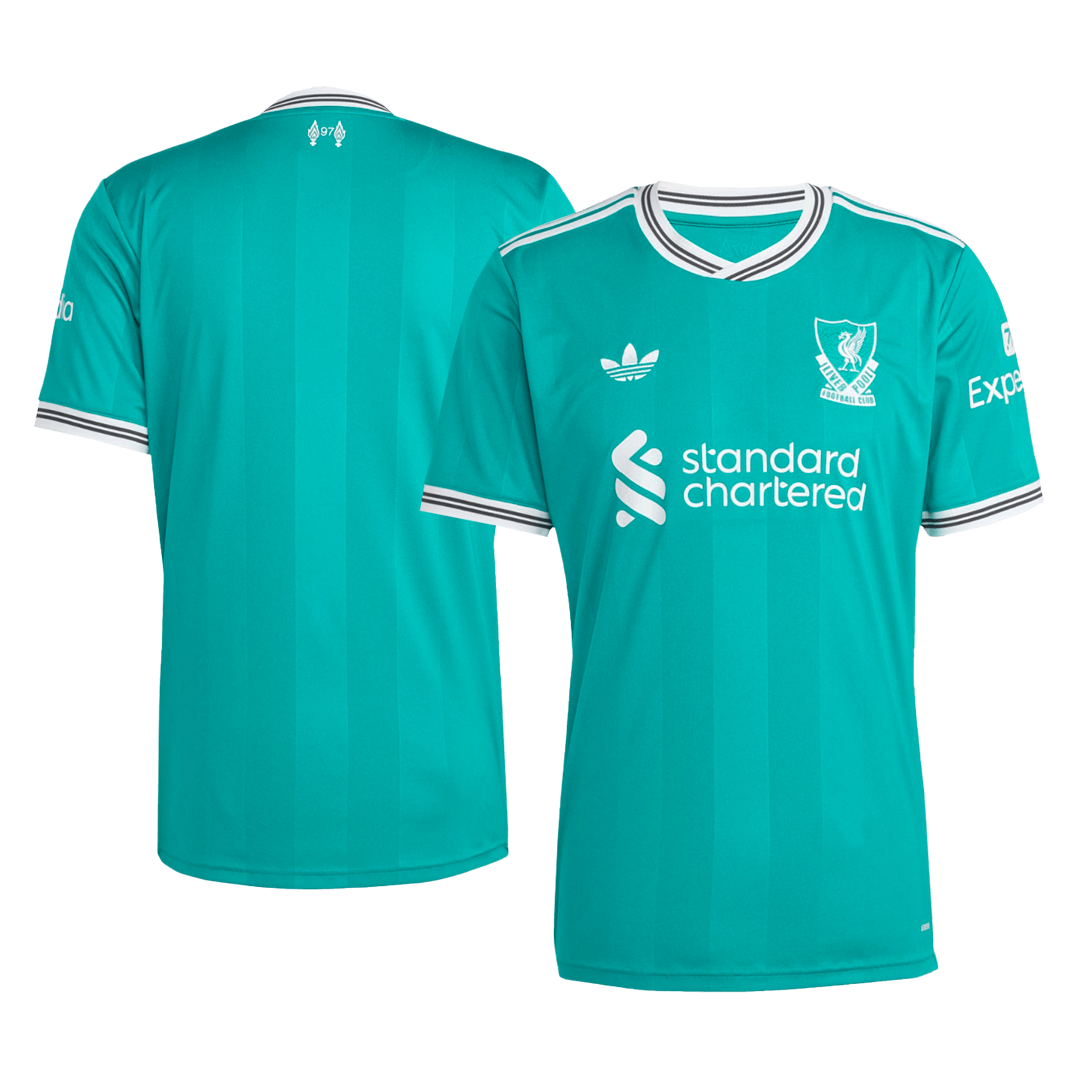 Liverpool Third Maillot 2025/26 Vert