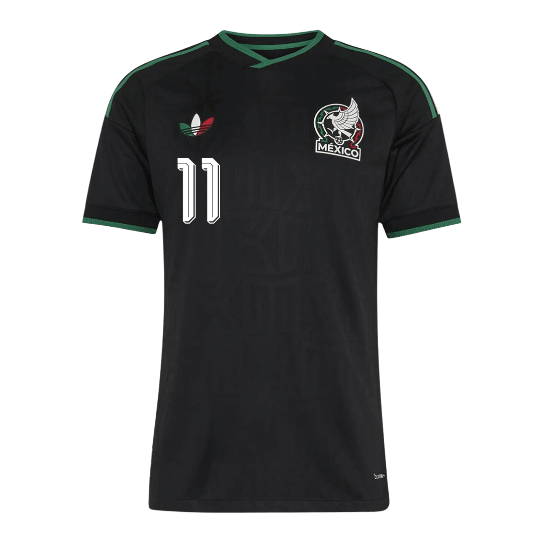 S.GIMENEZ #11 Mexique Third Maillot 2026 Noir Joueur