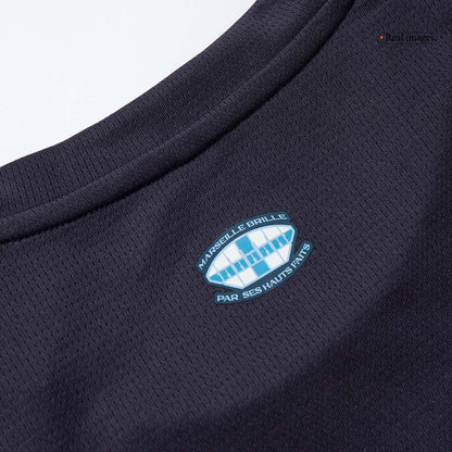 Olympique de Marseille Extérieur Maillot 2025/26 Bleu marine Grande Taille