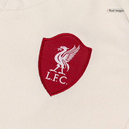 Liverpool Extérieur Maillot Kit 2025/26 Enfant Blanc