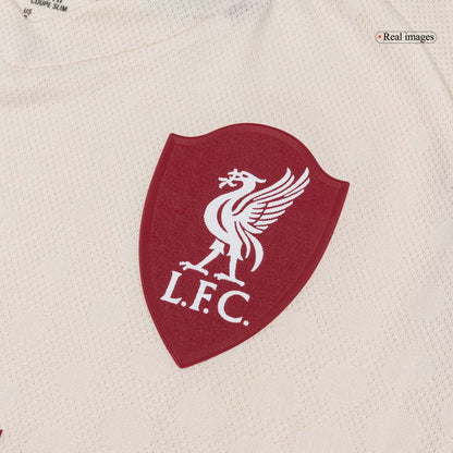 SZOBOSZLAI #8 Liverpool Extérieur Maillot 2025/26 Blanc Joueur