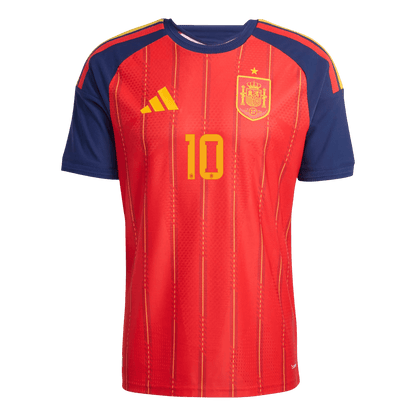OLMO #10 Espagne Domicile Maillot 2026 Rouge Joueur
