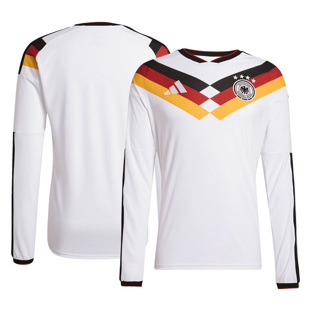 Allemagne Domicile Maillot Manches Longues 2026 Blanc