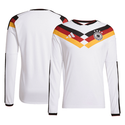 Allemagne Domicile Maillot Manches Longues 2026 Blanc
