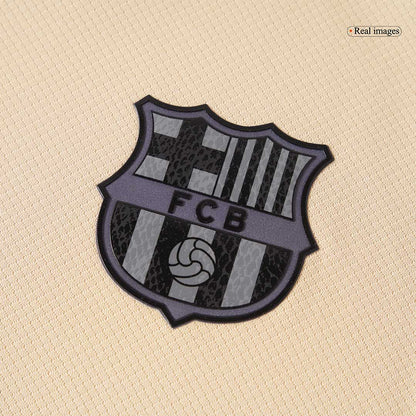 Barcelone Extérieur Maillot Kit 2025/26 Jaune&Noir