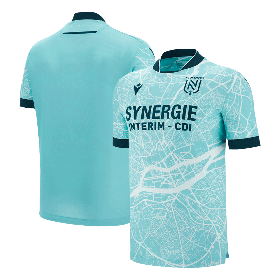 FC Nantes Extérieur Maillot 2025/26 Bleu Grande Taille