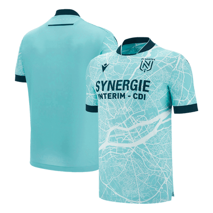 FC Nantes Extérieur Maillot 2025/26 Bleu Grande Taille