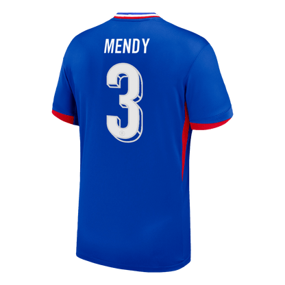 MENDY #3 France Domicile Maillot 2024 Bleu