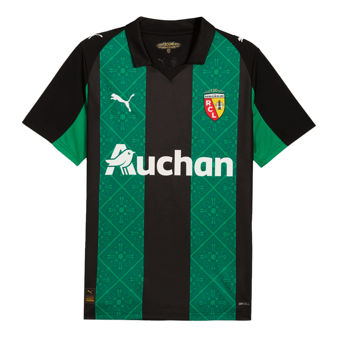 RC Lens Extérieur Maillot 2025/26 Vert&noir