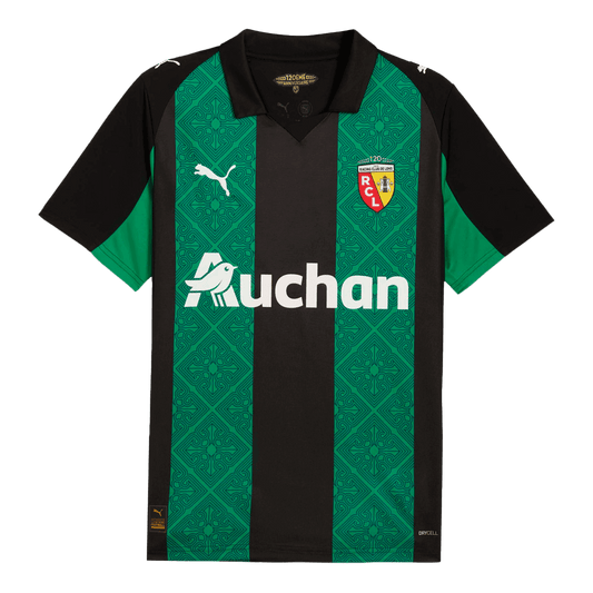RC Lens Extérieur Maillot 2025/26 Vert&noir