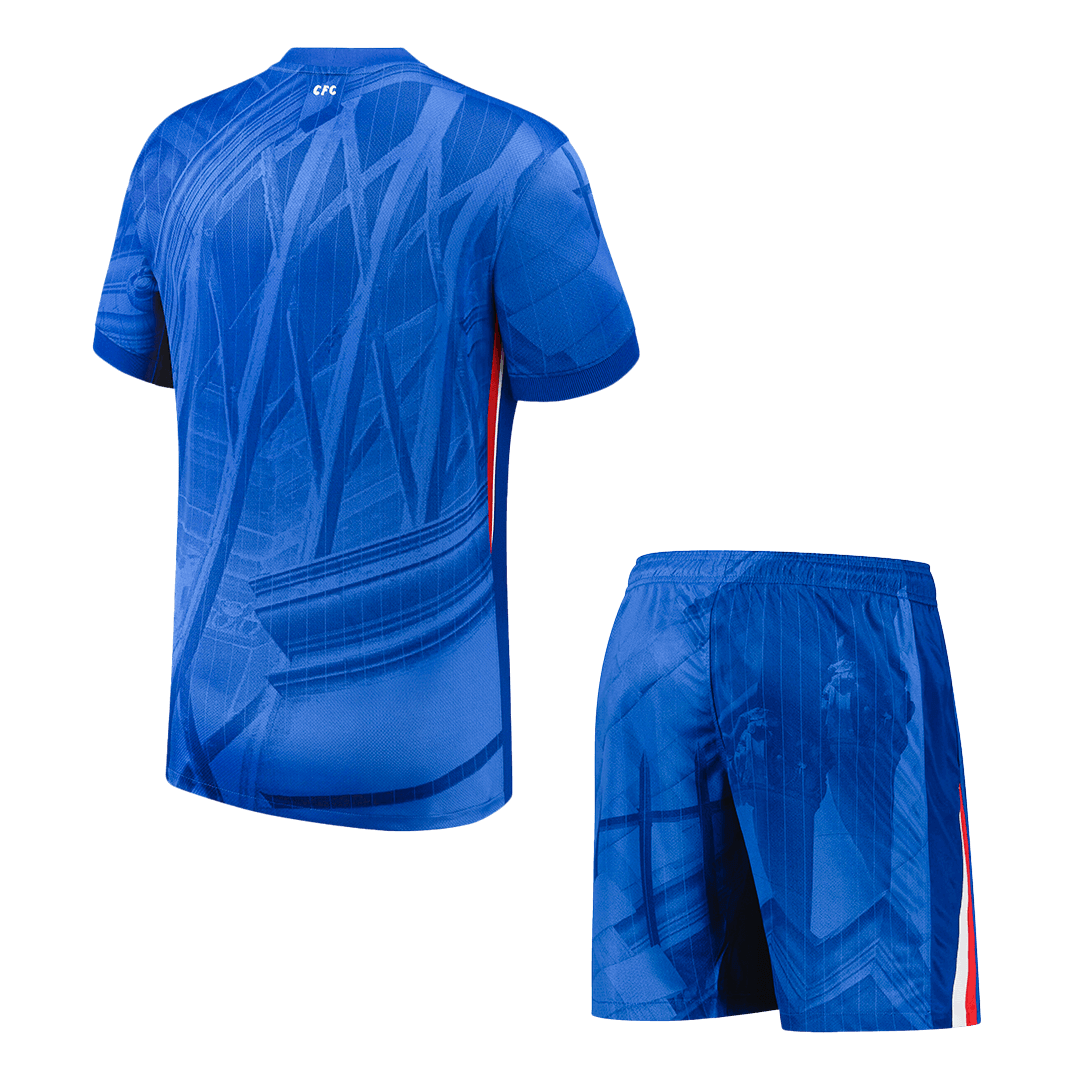 Men Chelsea Domicile Maillot Kit 2025/26 Bleu - Super