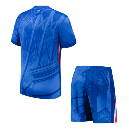 Men Chelsea Domicile Maillot Kit 2025/26 Bleu - Super