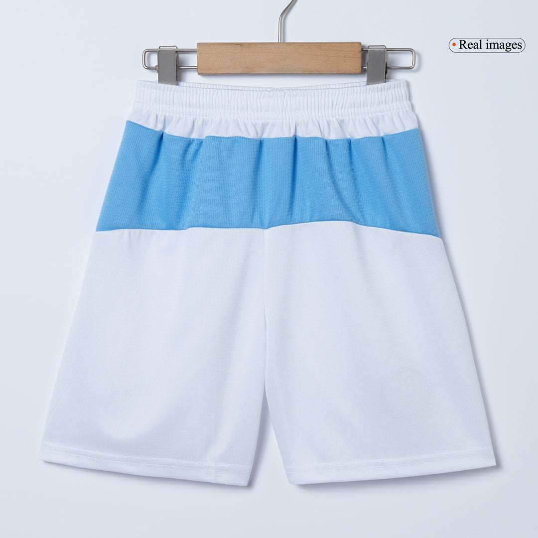 Manchester City Domicile Maillot Kit 2025/26 Enfant Bleu