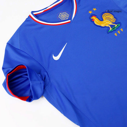 TCHOUAMENI #8 France Domicile Maillot 2024 Bleu