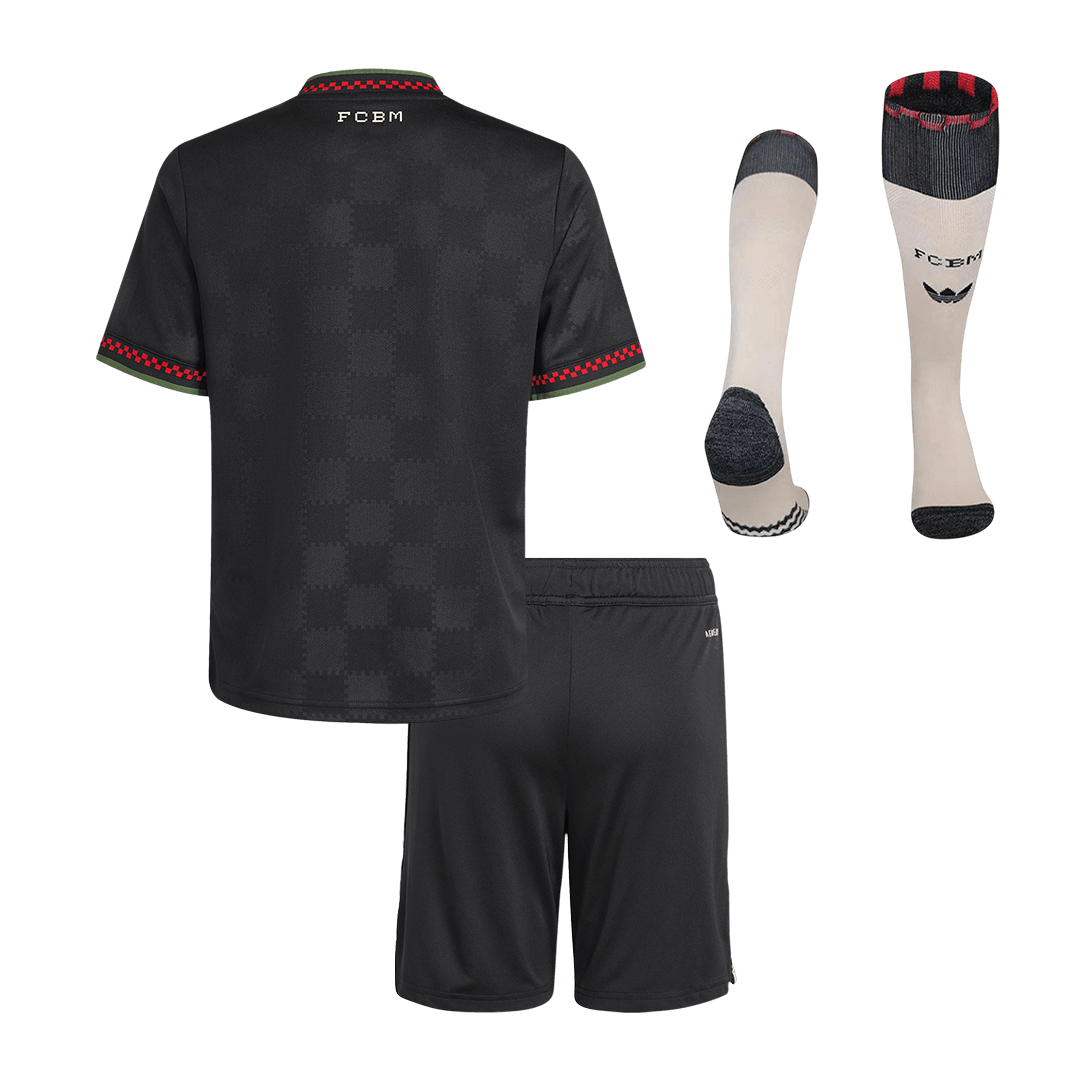Bayern Munich Third Maillot Kit 2025/26 Enfant Noir