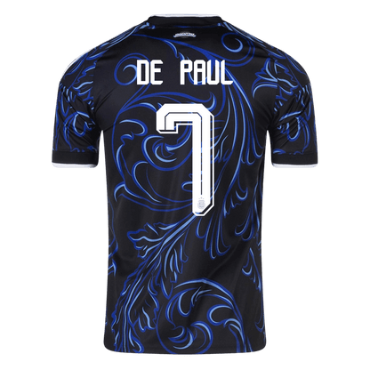 DE PAUL #7 Argentine Extérieur Maillot 2026 Noir