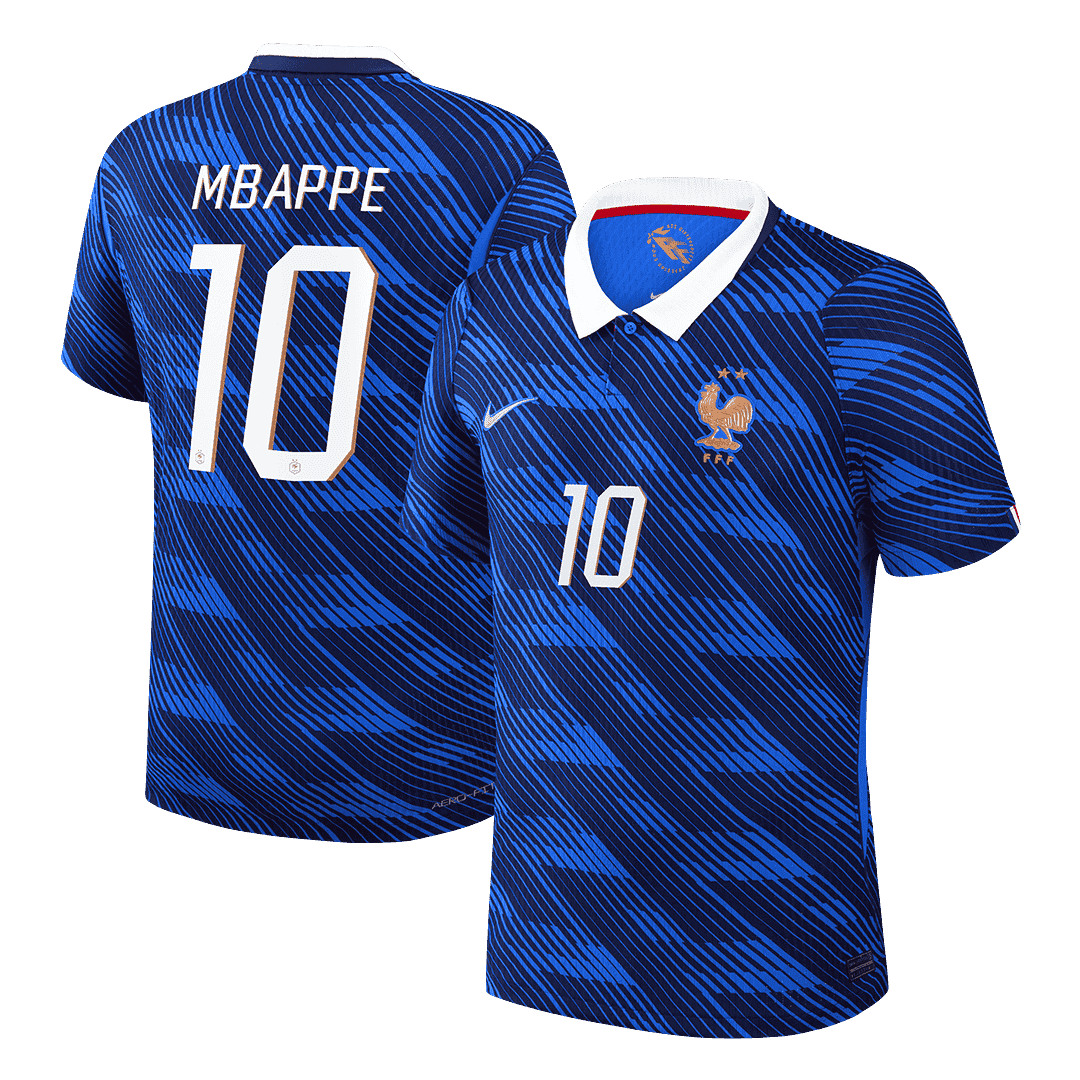 MBAPPE #10 France Domicile Maillot 2026 Bleu Joueur