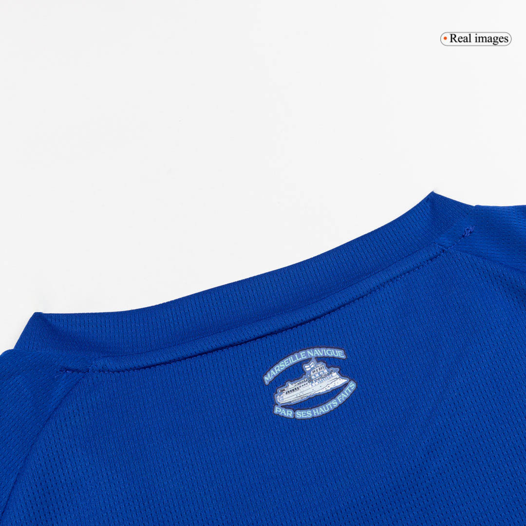 Olympique de Marseille Third Maillot 2025/26 Bleu Grande Taille