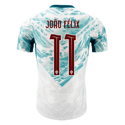 JOÃO FÉLIX #11 Portugal Extérieur Maillot 2026 White&Green Joueur