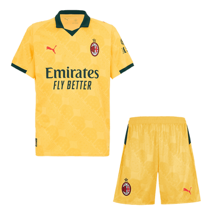 AC Milan Third Maillot Kit 2025/26 Jaune